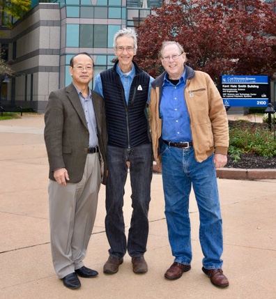 John E. Maher, Hugh Karraker, Professor Hatsuo "Ken" Ishida