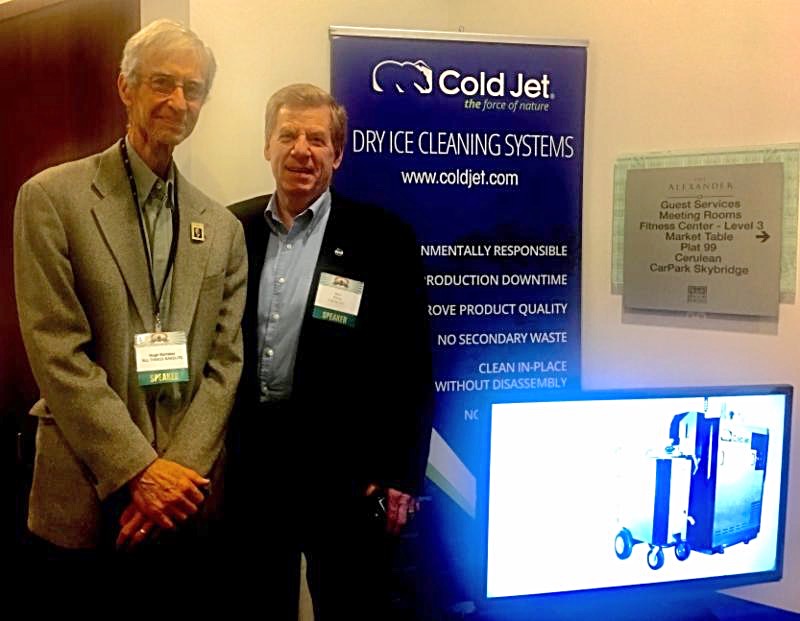 Hugh and Steve Wilson, director of global business development at Cold Jet, LLC