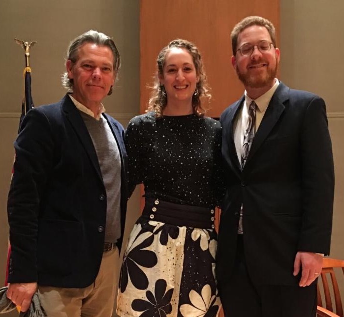 Glenn Holsten, director, Mariel Carr, producer and manager of video and multimedia production at the Institute and Roger D. Turner, PhD, Research Fellow Institute for Research at the Institute.