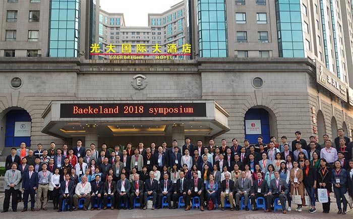 Hugh with Symposium attendees in Shanghai