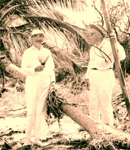 Leo H. Baekeland in Florida, March 1922